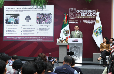 GOBIERNO FEDERAL Y ESTATAL CONSOLIDAN EN PUEBLA POLO DE SOBERAN&Iacute;A TECNOL&Oacute;GICA